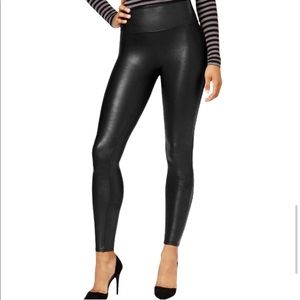 Spanx Black Faux Leather Legging